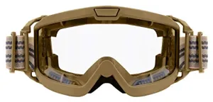 Rothco OTG Ballistic Goggles, Coyote Brown/Clear