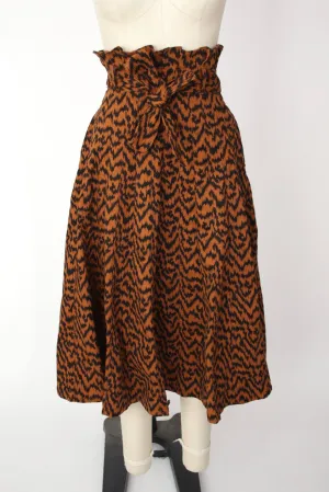 Ulla Johnson Ikat Zebra Skirt